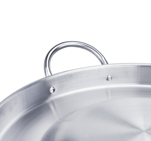 Wok Messicano in Acciaio Inox Resistente 54x5.4cm, Ecologico e Facile da Pulire, Concavo Convesso, Griglia per Tacos - Product Image 5