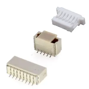 JST SH Conector Hembra Conector Nylon BNC FOB Molex Conector Paso Ángulo Recto Oblea SMT 7p Libre Automotriz Macho 1,0mm 3 Pin