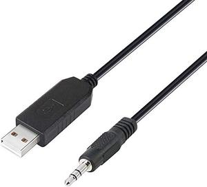 Câble d'adaptateur USB TTL à 3.5mm, Audio stéréo, puce FT232RL, Signal winws 10/<span class=keywords><strong>8</strong></span>/7/XP Vista, 6 pieds, noir, 3.3V - Product Image 1