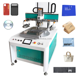 Machine de sérigraphie semi-automatique à 2 stations pour bracelet <span class=keywords><strong>carrousel</strong></span> Plaque en PVC Couleur unique Papier/Carte Sérigraphie - Product Image 2