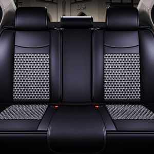 Housse de siège Grain Nest, ensemble complet toutes saisons, style Nappa professionnel, universelle, confortable, intérieur de voiture haut de gamme - Product Image 2