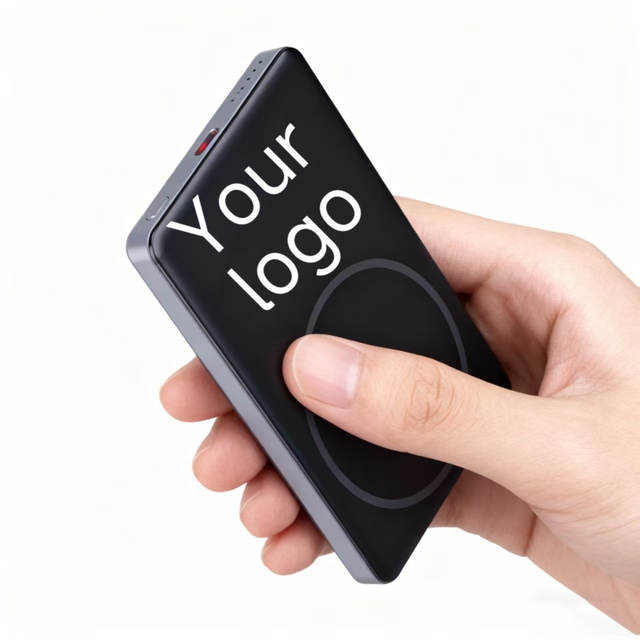 2026 New Trending Arrivals Christmas Gift Ultra-slim 10mm 15W Fast Charging 5000mAh Magnetic Wireless Mobile Power Bank