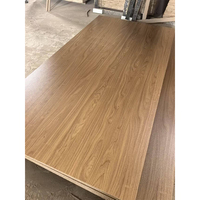 Tablero de Partículas de Melamina 4x8, Grado E0 E1, 16mm 18mm 20mm, Aglomerado Laminado Blanco para Muebles