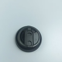 Calibre 90mm Jetable 1 Pièce Couvercle Étanche À Emporter Pack Thé Au Lait Tasse À Café Couvercle Gobelet En Papier Moulage Par Injection Couvercles De Gobelets