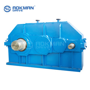 Caja de Engranajes Helicoidales de Hierro Fundido de Doble Salida Serie Zy, Reductor de Velocidad de Alto Torque con Relación 1:30, Dureza HRC54-62, Eje Paralelo para - Product Image 3