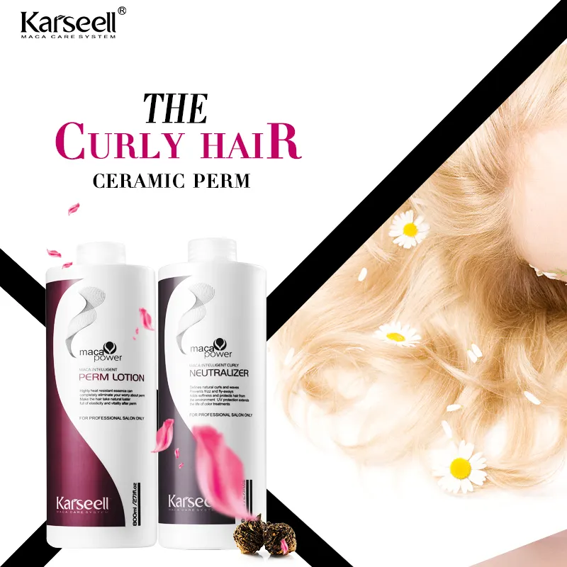 The girl — crème permanente numérique organique, bouclée, liquide, Lotion pour cheveux bouclés, résiste aux cheveux naturels