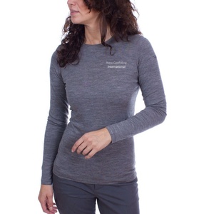 Long Sleeve base layer sportswear 4 way stretchy Custom made Women horse riding equestrian clothing rider shirt am534 - Product Image 1