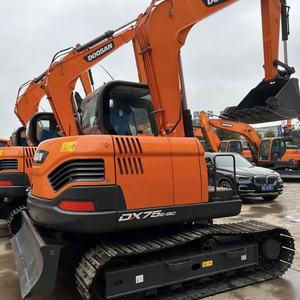 Miniexcavadora Usada de Alto Rendimiento Doosan DX75E-9C con Motor Yanmar Original, Gran Fuerza de Excavación, Excavadora de Segunda Mano Lista para Trabajar - Product Image 1