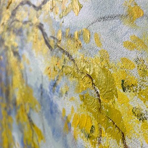 100% dipinto a mano <span class=keywords><strong>soggiorno</strong></span> decorazione per la casa regalo fiore astratto decorazione moderna colorata pittura a olio - Product Image 4