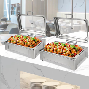 Calentador de comida de servidor de <span class=keywords><strong>Buffet</strong></span> independiente barato, plato de frotamiento de <span class=keywords><strong>Buffet</strong></span> de Catering para <span class=keywords><strong>Buffet</strong></span> de la mejor calidad - Product Image 1