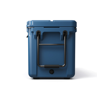 Glacière à roulettes rotomoulée isotherme 128QT, conservation de la glace pendant 10 jours, stockage alimentaire thermique en PE, logo personnalisé moderne, vin
