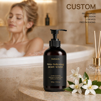 Gel de Ducha Corporal Suave y Limpiador Diario con Aroma Floral, Hidratante y Nutritivo, con Ingredientes Naturales para Suavizar la Piel, de Lujo para Hoteles y Spas