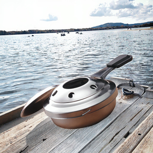 Réchaud à alcool portable Jia Qi, en acier inoxydable, brûleur à fondue, camping en plein air, randonnée, randonnée pédestre, pique-nique, régulateur de flamme - Product Image 3