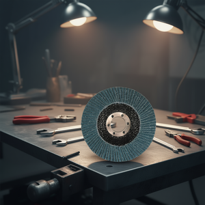 Disque à lamelles en zircone Ttake 115x22 mm, grain 120, meule à dos en fibre - Product Image 3