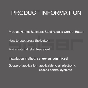 16mm 19mm Momentary Reset <strong>Push</strong> <strong>Button</strong> Flat Stainless Steel Control Switch Panel Door Bell With Light LED 3-6V 12-24V 220V - Product Image 6