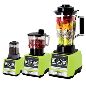 BARDEFU 9500w Popular Smoothies Shakes Food Chopping Blender and Food Processor Combo 3 in 1 Food Processor
