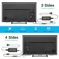 Tira de luces Led de Color de sueño para PC, TV, USB, para Android 5,1 + sistema TV/ordenador Windows WS2812b, cinta de diodos RGB