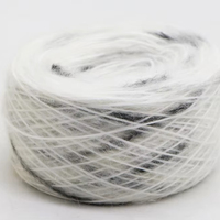 Vente en gros de haute qualité 3.6NM/1 série dégradée de fil de cheveux de pulvérisation 52% polyester 31% acrylique 10% nylon 7% laine