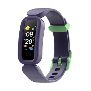 New S90 smart band children learning heart rate sleep monitoring Bluetooth exercise counting bracelet