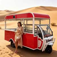 Nouveau camion de restauration mobile/camion de pizzas et de boissons/camion de nourriture mobile, équipé d'un ensemble complet d'équipements de cuisine.