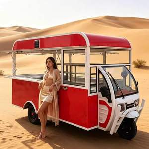 Neuer Fahrbarer Food Truck/Pizza- und Getränkewagen/Mobiler Imbisswagen, Ausgestattet mit Komplettem <span class=keywords><strong>K</strong></span>üchenequipment. - Product Image 1