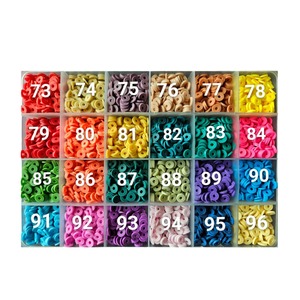 Perles en argile polymère 6 mm <span class=keywords><strong>FIMO</strong></span> pour best-sellers, accessoires de bijoux DIY, tranches lâches, modèle Yiwu DH586, vente directe usine - Product Image 5