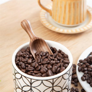 Misurini in legno di noce Premium per misurino vasetti di sale da bagno con condimento per caffè - Product Image 4