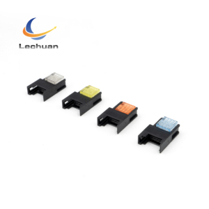 Khớp nối LECHUAN 3M IDC, đầu nối kẹp mini, đầu nối <span class=keywords><strong>E</strong></span>-<span class=keywords><strong>CON</strong></span>, ổ cắm, tiếp điểm đồng, giá đỡ cáp nylon 37103 37104 EK-03P EK-04P - Product Image 2