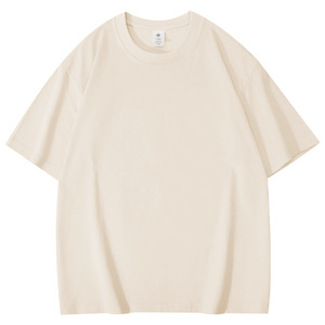 Wholesale Custom Logo Blank <b>Tshirts</b> Drop Shoulder <b>Men</b> Cotton Tee Plain Oversized Boxy Unisex Streetwear t Shirts - Product Image 2