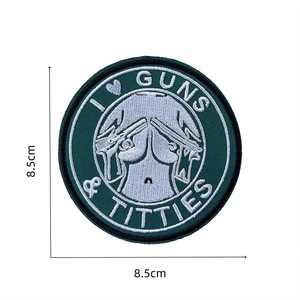 Patch Ricamato Punk Rock da Applicare con Ferro da Stiro o Cucire, Distintivo <span class=keywords><strong>per</strong></span> Gilet in Denim, Giacca, Felpa con Cappuccio, Zaino, Cappello, <span class=keywords><strong>per</strong></span> Appassionati di Musica Fai da Te - Product Image 4