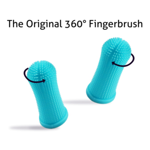 Cepillo de dedos para mascotas Limpieza de dientes de perros y gatos Cepillo de dientes de silicona de grado alimenticio Se adapta a la mayoría de los dedos - Product Image 2