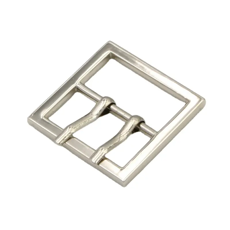 Fabriek Directe Prijs 1 "Inch Metalen Legering Riem Gesp Dubbele Pin Riem Gesp Voor Handtas