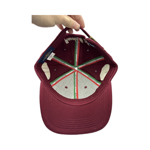 Gorra de béisbol deportiva Dandy Hats de 5 paneles con visera curva y hebilla ajustable de tela común - Se requiere contenido adicional - Product Image 5