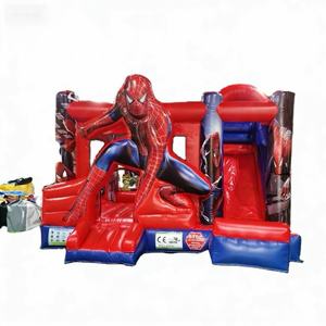 <span class=keywords><strong>Château</strong></span> gonflable à thème Spider-Man Marvel pour l'extérieur, toboggan gonflable, <span class=keywords><strong>fort</strong></span> gonflable, version sur mesure - Product Image 1