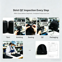 Gorro de Punto con Diseño en Relieve, Estilo Vintage, 100% Algodón, Multitalla, Unisex, Talla Grande, para Halloween y Cosplay, Fabricación OEM/ODM
