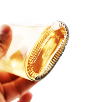 100ml 200ml 500ml Vide Clair Jus De Fruits Boisson Verrerie Portable Vin Esprit Liqueur Bouteille En Verre
