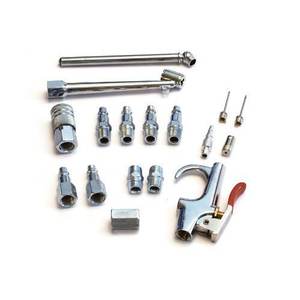 17-Piece American-Style Custom-Made Blow Gun Kit Quick Connector and Quick Coupler <b>Pneumatic</b> Coupling Set - Product Image 2