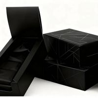 Boîte de présentation de comptoir en carton pliable personnalisée pour usage en centre commercial, boîte de présentation personnalisée
