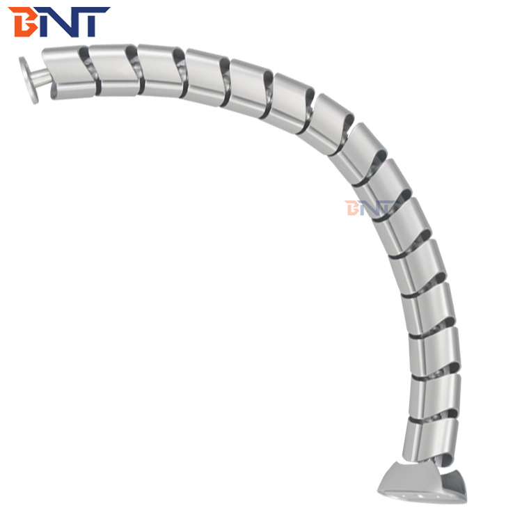 Регулируемая высота/длина для домашней мебели, змеевидный кабель, управление проводами