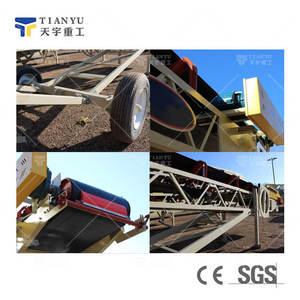 Apilador radial de carbón de piedra, transportador de roca, apilador para minería, transportador radial móvil - Product Image 6