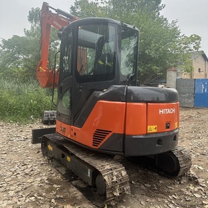 รถขุดไฮดรอลิก Hitachi 50U 30U 55 ขนาดเล็ก 5 ตัน ออกแบบให้มีรัศมีการเคลื่อนที่แคบ เหมาะสำหรับการทำงานในพื้นที่จำกัด - Product Image 3