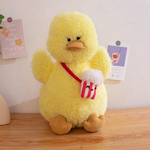 Canard farci avec sac de massage Frites Popcorn Boba Accessoires <span class=keywords><strong>Animal</strong></span> de ferme Jouet en peluche Canard - Product Image 2