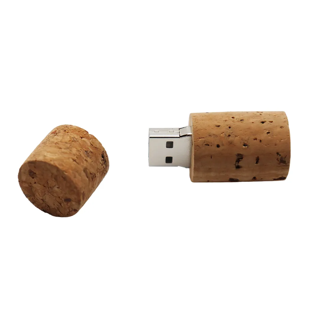 Wine Cork USB Flash Drive personalizado con su logotipo para fotografía boda High-Speed USB 3,0 Pen Drive Memory Stick personalizado