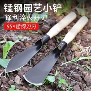 Gardening Trowel Manganese Steel Spoon Shaped Wood Handle For Digging Weeding Flower Planting Agriculture Floristry Use - Product Image 2
