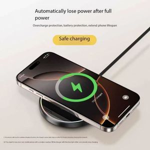 Cargador Inalámbrico Magnético Leyi 2027 de 25W para iPhone 15 <span class=keywords><strong>Pro</strong></span> Max, Serie 17, para <span class=keywords><strong>AirPods</strong></span>, para <span class=keywords><strong>Android</strong></span>, Producto de Carga Segura - Product Image 2