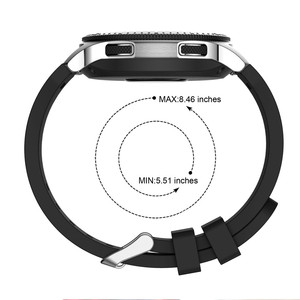Cinturino per orologio Samsung Galaxy <span class=keywords><strong>Watch</strong></span> 46mm/<span class=keywords><strong>Huawei</strong></span> <span class=keywords><strong>Watch</strong></span> <span class=keywords><strong>GT2</strong></span>/Amazfit GTR 47mm cinturino sportivo in Silicone per cinturino da 22mm - Product Image 5
