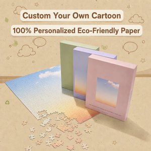 Puzzle di Carta Personalizzato con Cartoni Animati e Film |   Puzzle Fotografico Personalizzato OEM per Regali (100-1000 Pezzi, MOQ 100) - Product Image 1