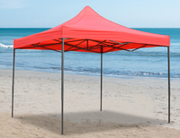 Tonnelle pliable 3x3m avec parois latérales amovibles et sac de transport – Idéale pour mariages et événements en extérieur