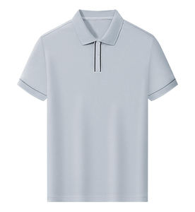 Mode conception personnalisée évacuation de la sueur à manches courtes polos de golf hommes décontracté affaires 100% coton uniformes de travail - Product Image 1