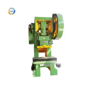 Qualitäten Produkt Ming cheng J23/J21S 125T Hydraulische Kraft presse mit offenem Kippen Lange Metall-Eck stanz press maschine